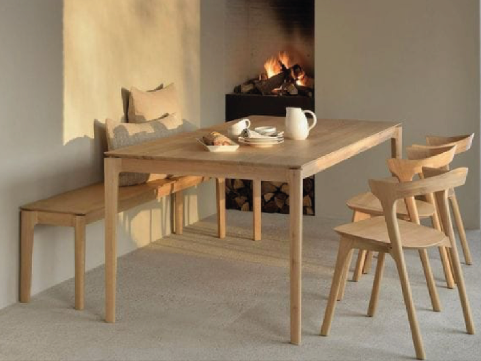 Mesa comedor extensible